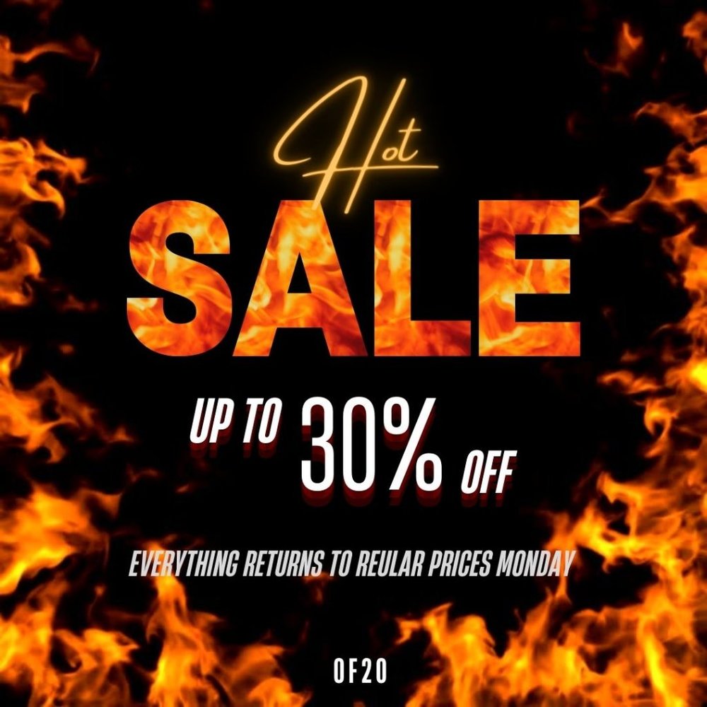 HOT SALE!!!! UP TO 30% OFF!!!!